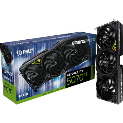 Karta graficzna PALIT GeForce RTX 5070 Ti GamingPro-S 16GB DLSS 4