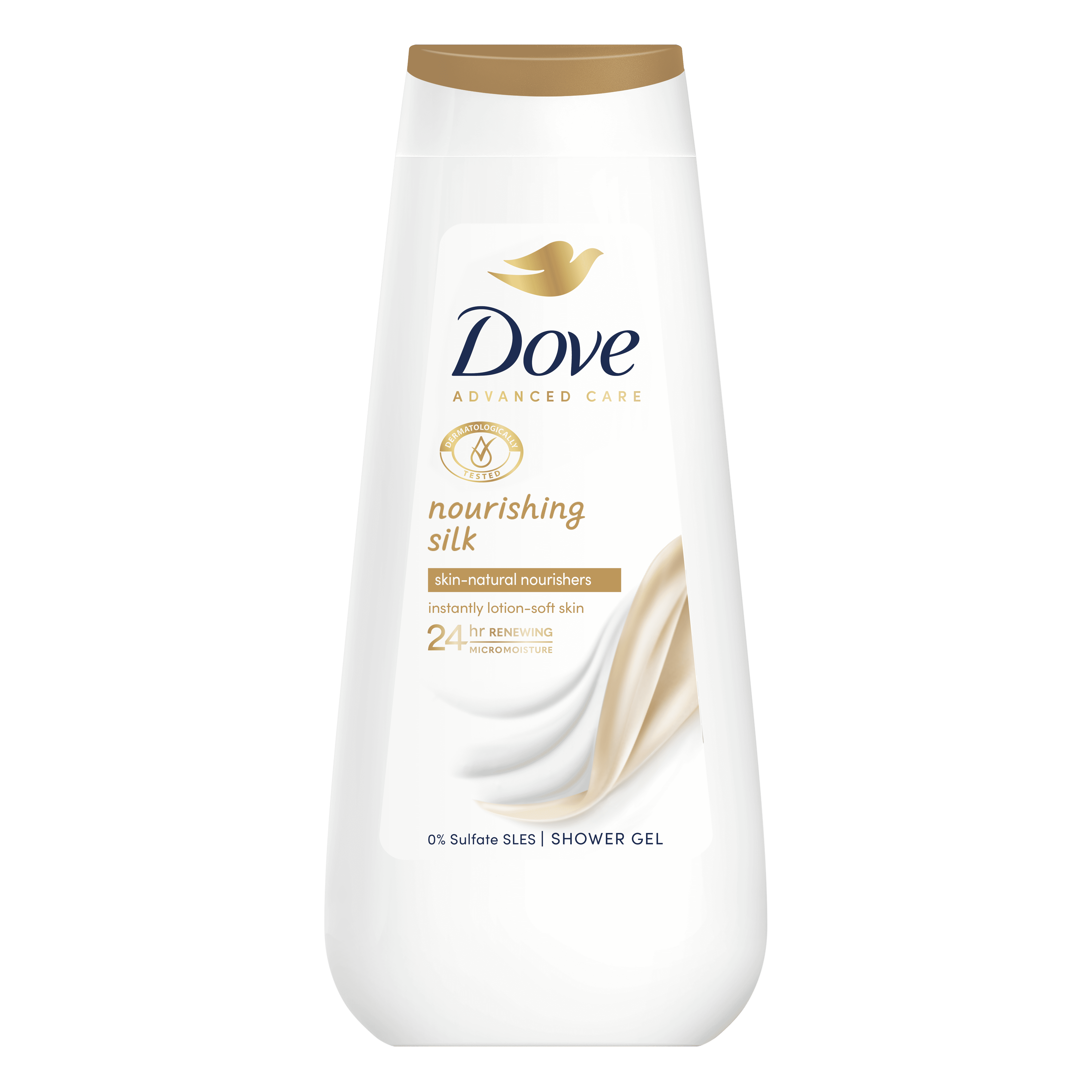 Dove Nourishing Silk żel pod prysznic, 225 ml