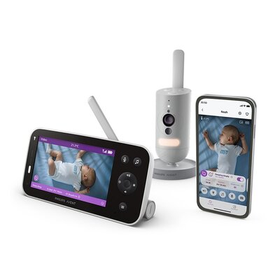 Niania elektroniczna PHILIPS Avent SenseIQ Full HD śledzi oddech SCD971/26