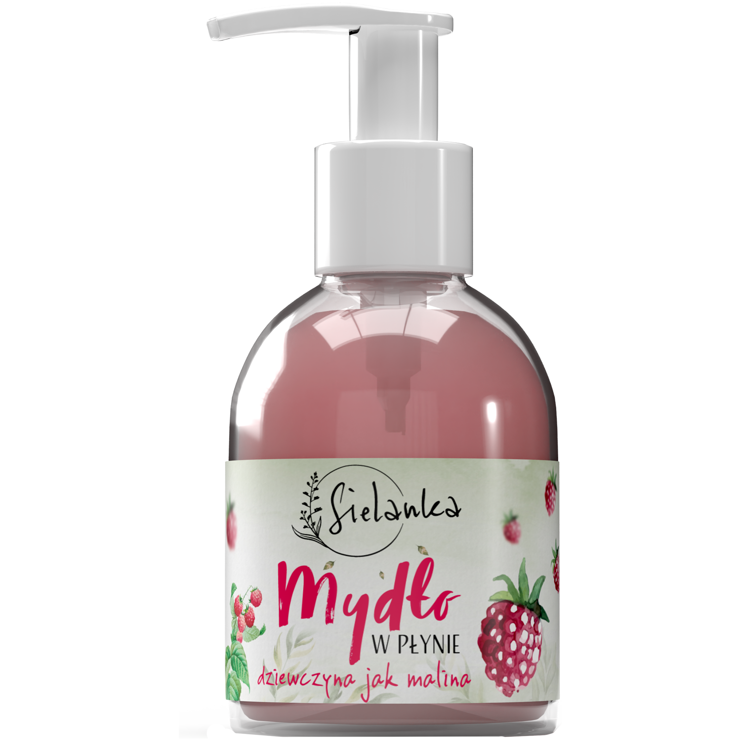 Sielanka Dziewczyna Jak Malina mydło w płynie, 250 ml