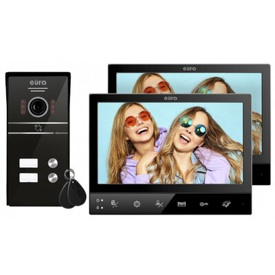 Wideodomofon EURA VDP-80C5 Czarny