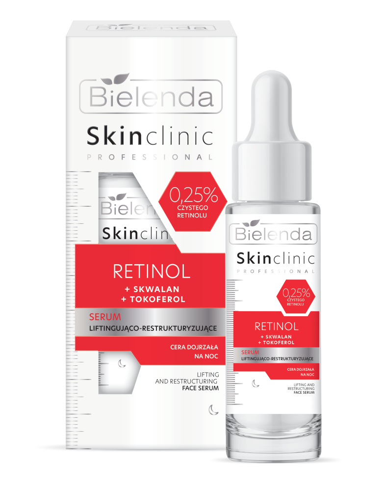 Bielenda Skin Clinic serum z retinolem do twarzy, 30 ml
