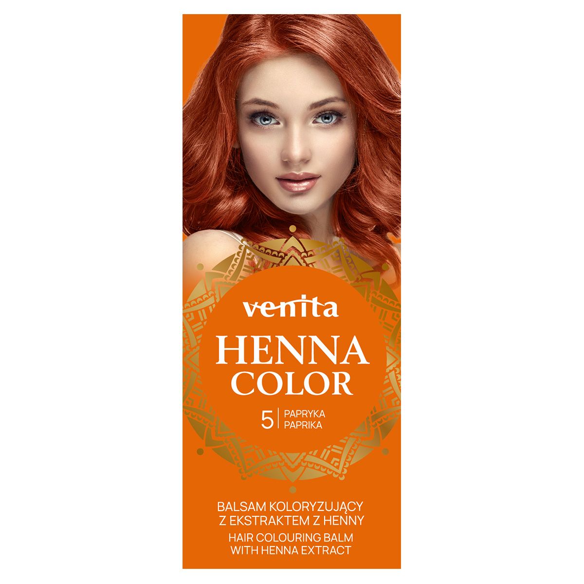 Venita Henna Color balsam koloryzujący do włosów 5 papryka, 75 ml