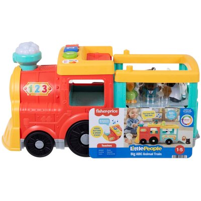 Zabawka FISHER PRICE Little People Edukacyjny pociąg ze zwierzątkami HHH93
