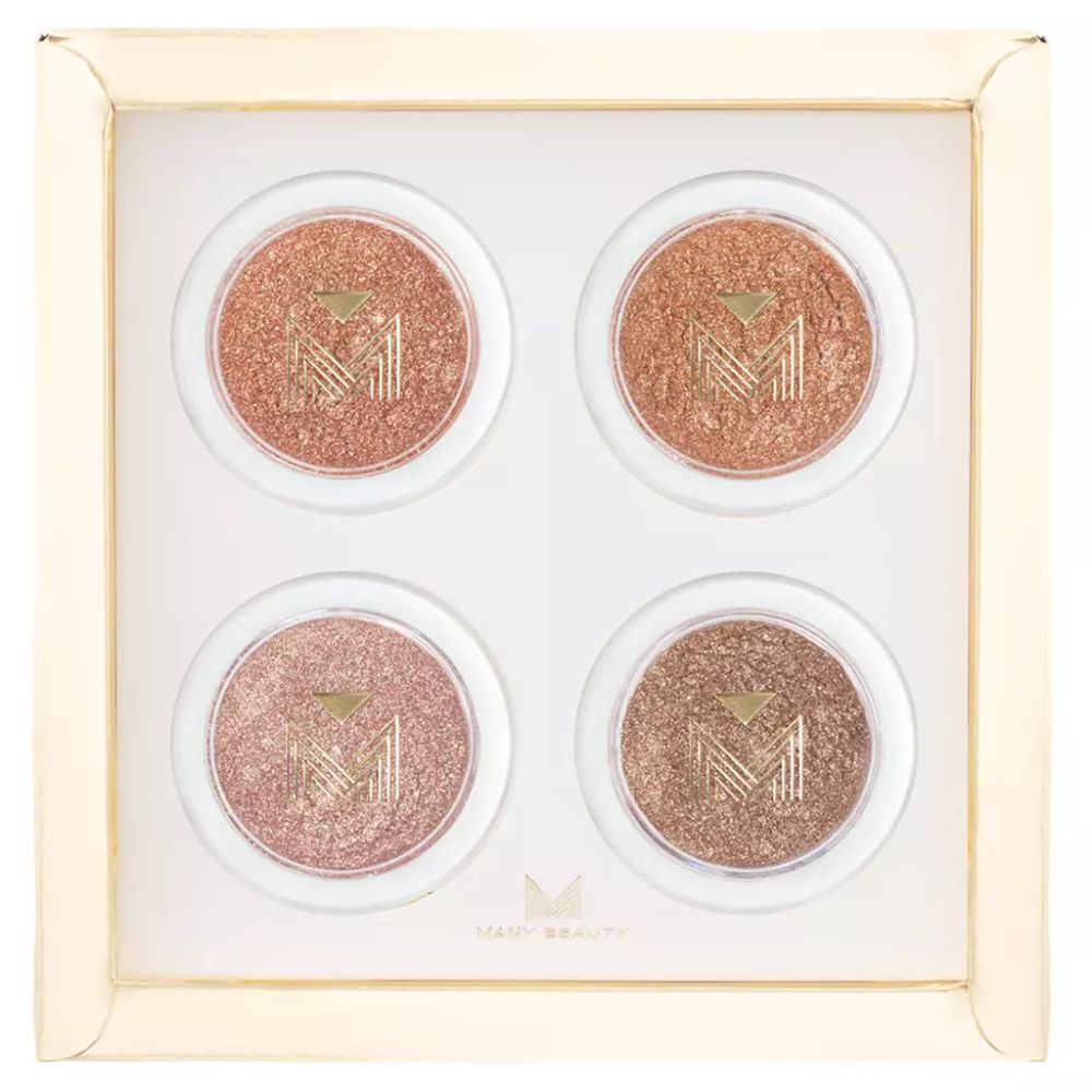Many Beauty Set 2 zestaw 4 pigmentów w ozdobnym opakowaniu, 1 zest.