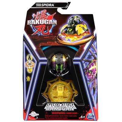 Figurka SPIN MASTER Bakugan Atak Specjalny Spider EVO 1 Black Solid 6068100