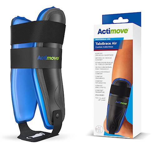 Actimove Professional Line orteza stawu skokowego z powietrznymi poduszkami pneumatycznymi lewa rozmiar L/XL, 1 szt.