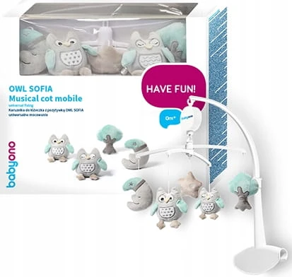 KARUZELKA DO ŁÓŻECZKA ELEKTRONICZNA POZYTYWKA 443