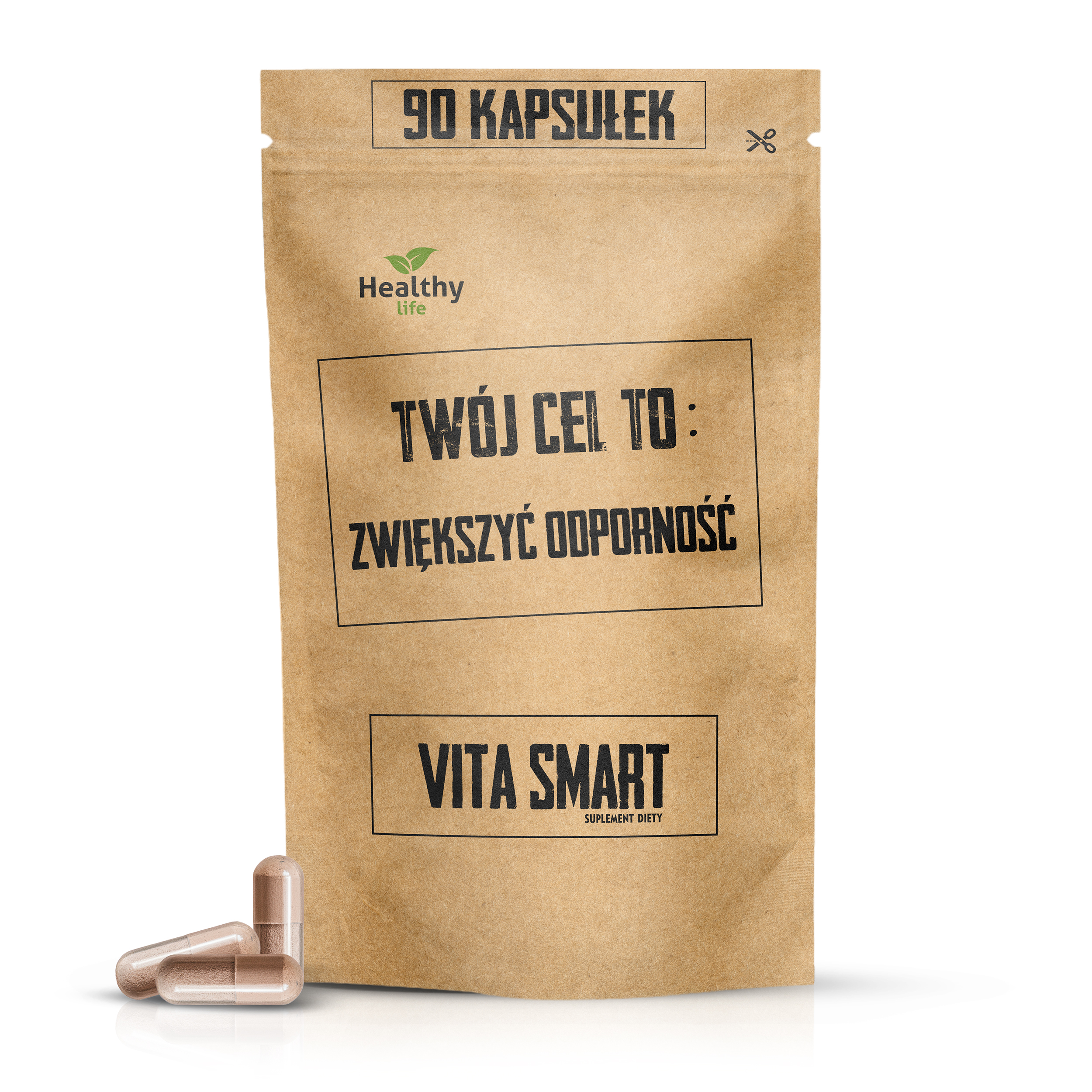 Twój cel to VITA SMART suplement diety na odporność, 90 kaps./1 opak.