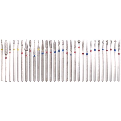 Frez diamentowy SUNONE Nail Drill Bits Set (30 szt.)