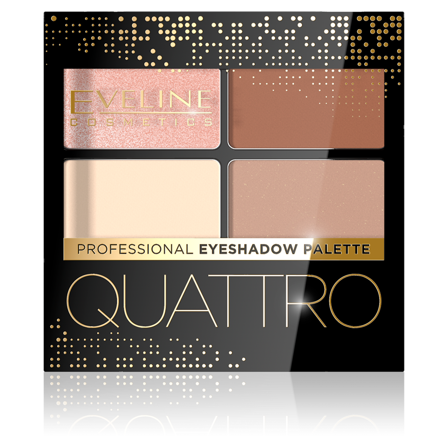 Eveline Cosmetics Quattro paleta cieni do powiek 05, 3 g