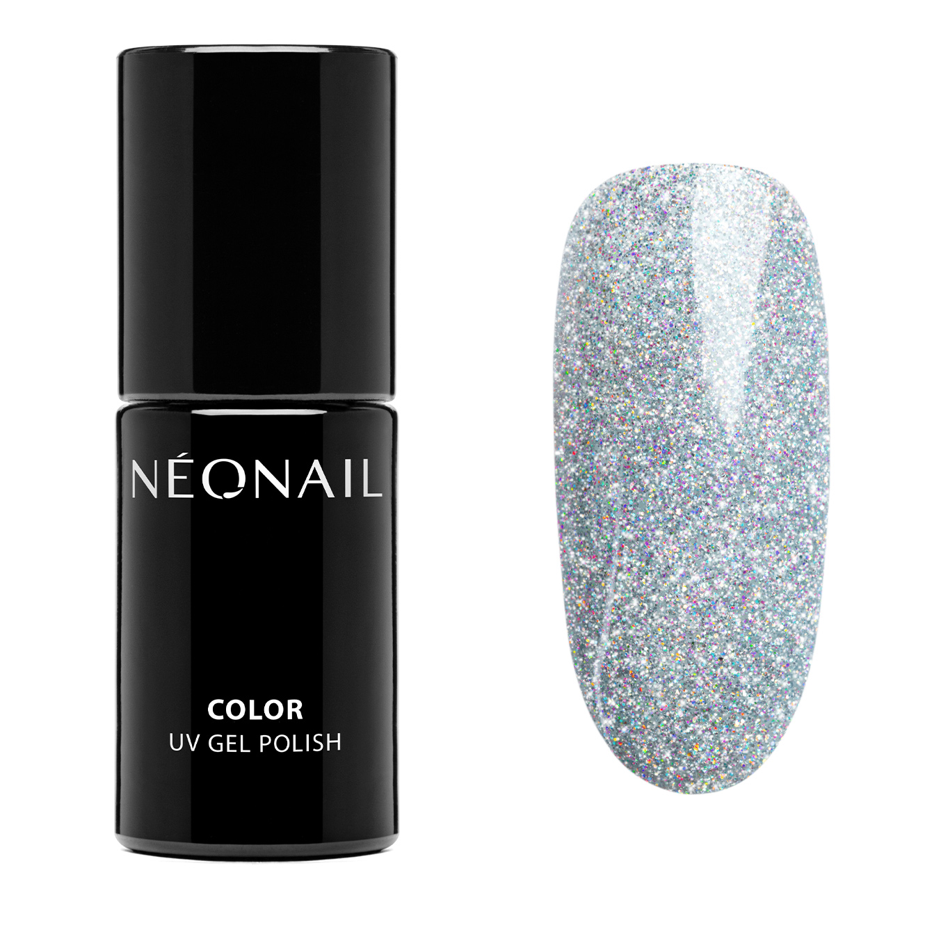 Neonail lakier hybrydowy do paznokci cocktail glitter, 7,2 ml