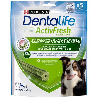 Przysmak dla psa DENTALIFE Active Fresh Medium 115 g