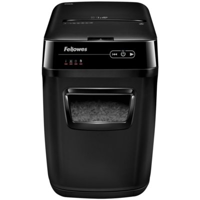 Niszczarka FELLOWES Automax 200C 32 L, P-4, Ścinki, Automatyczny Start/Stop, Funkcja cofania