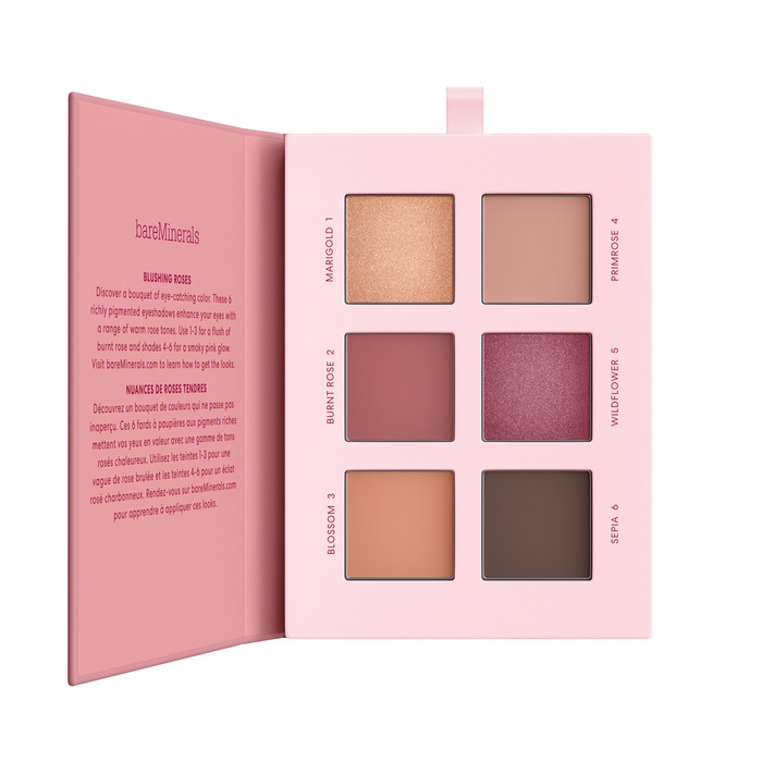 bareMinerals Mineralist Eyeshadow Palette paleta cieni do powiek Rosewood, 7,8 g
