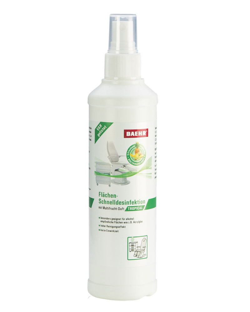 Baehr spray do szybkiej dezynfekcji powierzchni tropical 250 ml