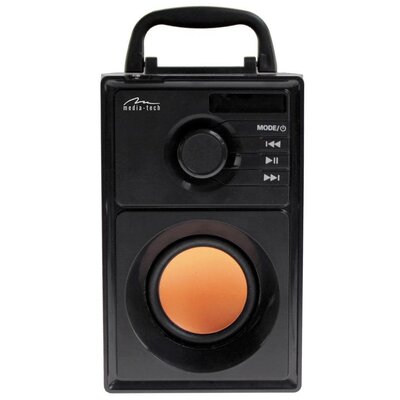 Głośnik mobilny MEDIA-TECH Boombox Radio FM Czarny