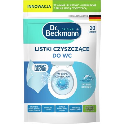 Listki do wc DR BECKMANN Magic Leaves Ocean Breeze (20 sztuk)