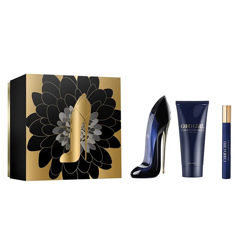 Carolina Herrera Good Girl zestaw: woda perfumowana damska, 80 ml + woda perfumowana damska, 10 ml + balsam do ciała, 100 ml