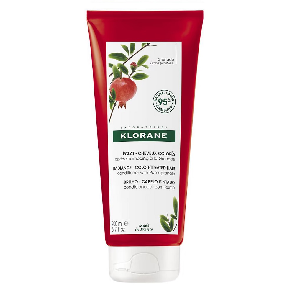 Klorane Pomegranate odżywka do włosów farbowanych, 200 ml