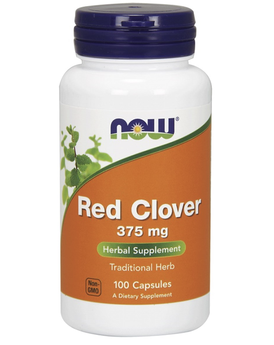 Now Foods Red Clover, suplement diety, 100 kapsułek