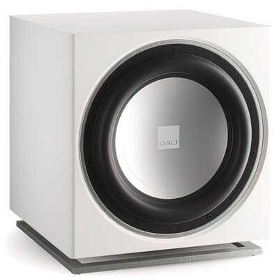 Subwoofer DALI SUB E-12 F Biały, Aktywny, 170W, Typ Bass Reflex 12" Przetwornik na froncie, "Stand By", Regulacja wzmocnienia