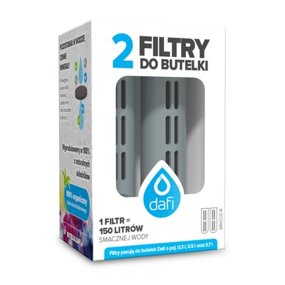 Wkład filtrujący DAFI Soft Szary (2 szt.)