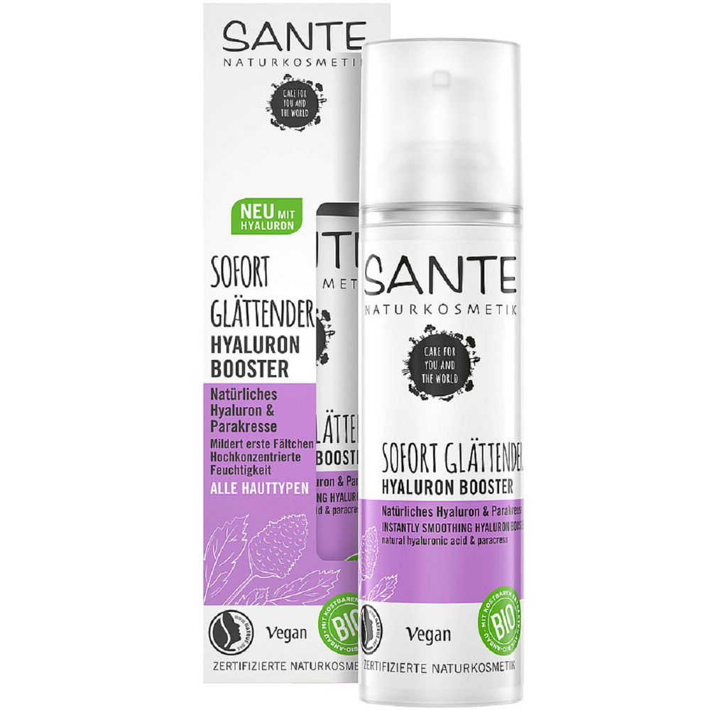 Sante wygładzający krem do twarzy hyaluron booster eco, 30 ml