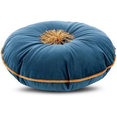 Poduszka EUROFIRANY Velvet 40 cm Granatowy