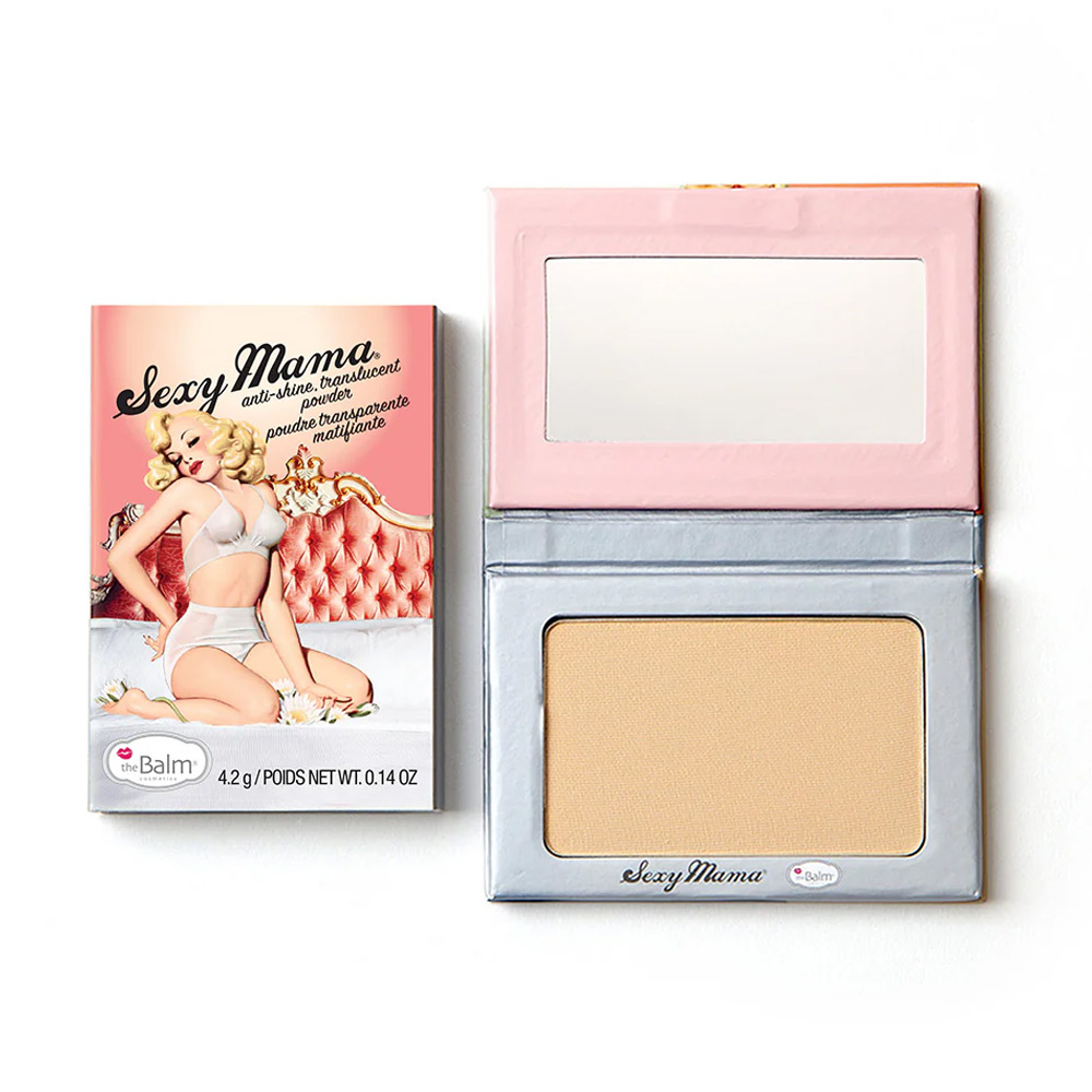 The Balm Sexy Mama Powder puder matujący, 4,2 g