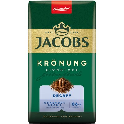 Kawa mielona JACOBS Krönung Decaff Bezkofeinowa 0.25 kg