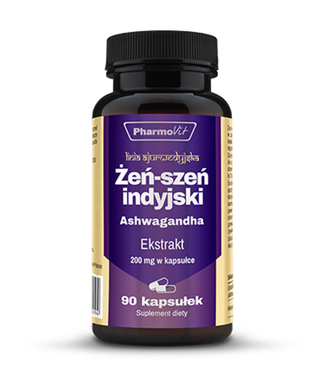 Żeń Szeń Indyjski Pharmovit, suplement diety, 90 kapsułek