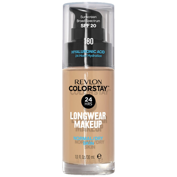 Revlon Colorstay podkład z pompką i SPF20 do cery normalnej i suchej 180 sand beige, 30 ml
