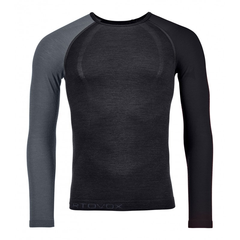 Ortovox - Koszulka męska 120 Competition Light Long Sleeve M black raven
