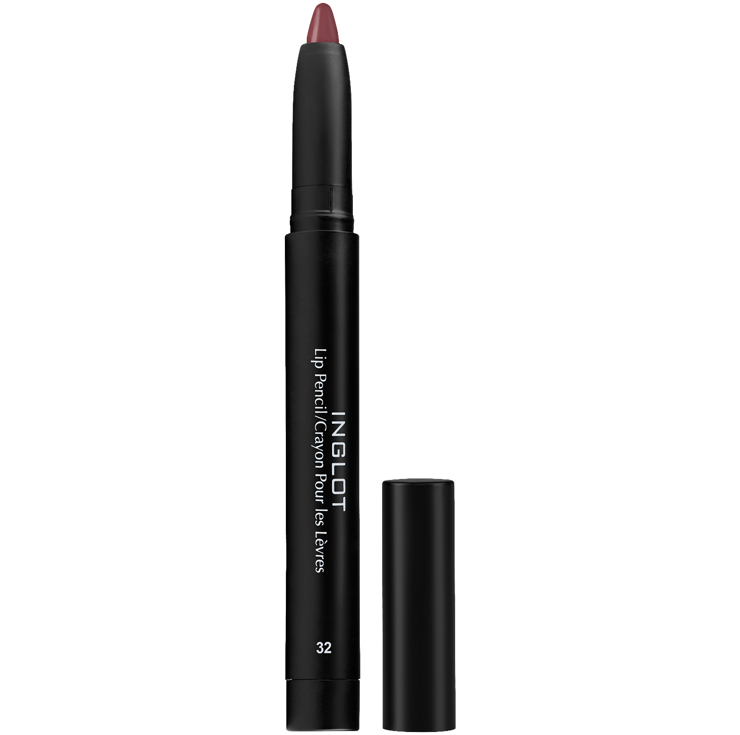 Inglot AMC Matte szeroka kredka do ust z temperówką 32, 1,8 g