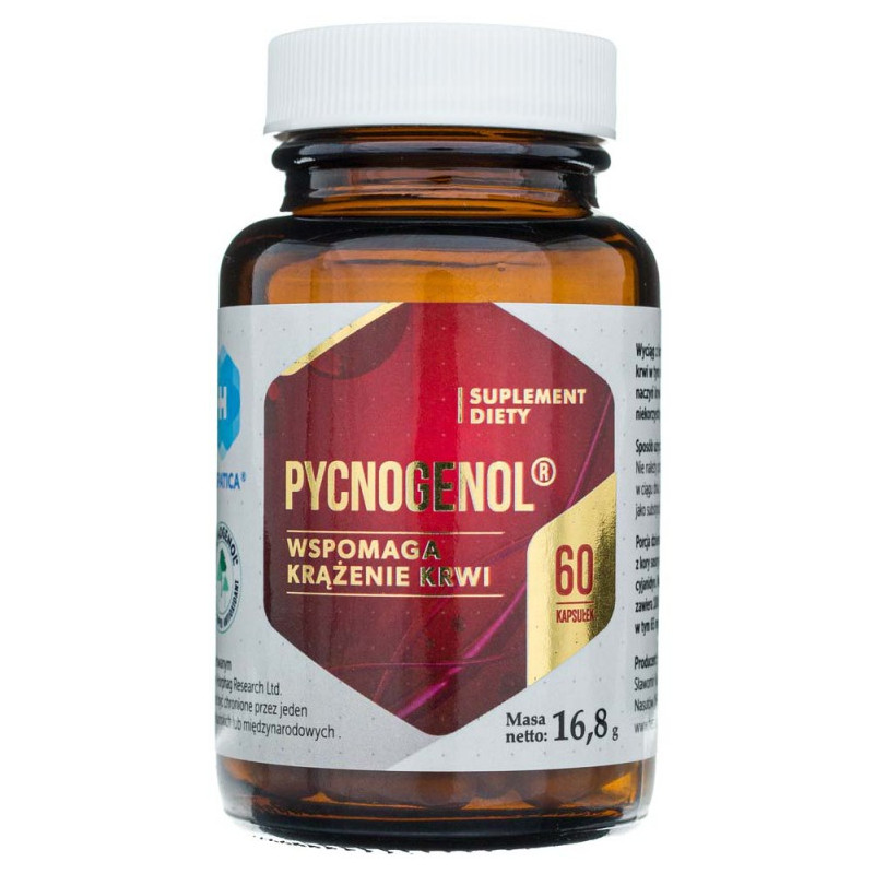 Hepatica Pycnogenol suplement diety, 60 kaps./1 opak.