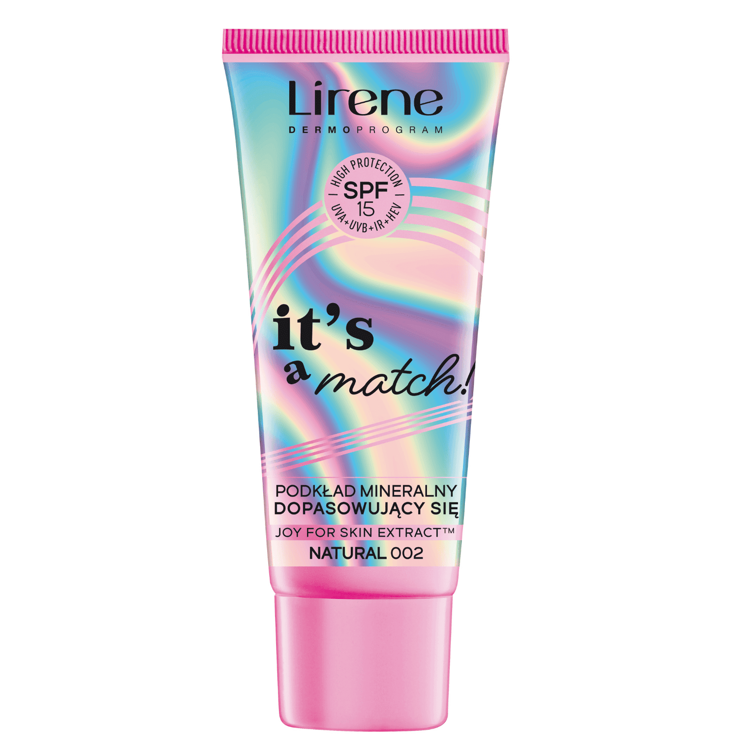 Lirene It's a Match! mineralny podkład do twarzy z SPF15 002 natural, 30 ml