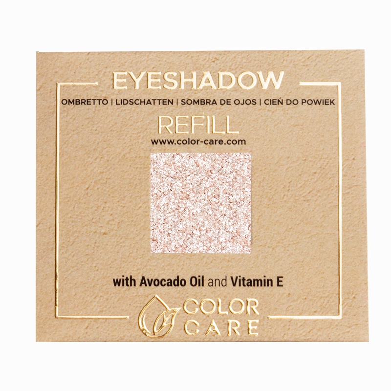 Color Care Glitter - Nude Beige Golden brokatowy cień do powiek wegański - 163 Fairytale, 2 g