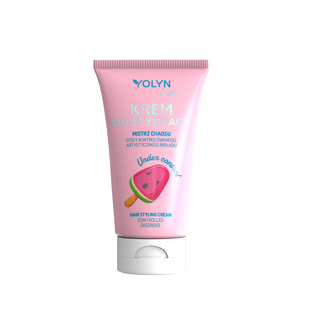 Yolyn WOW krem do stylizacji włosów z funkcją termoochronną, 150 ml
