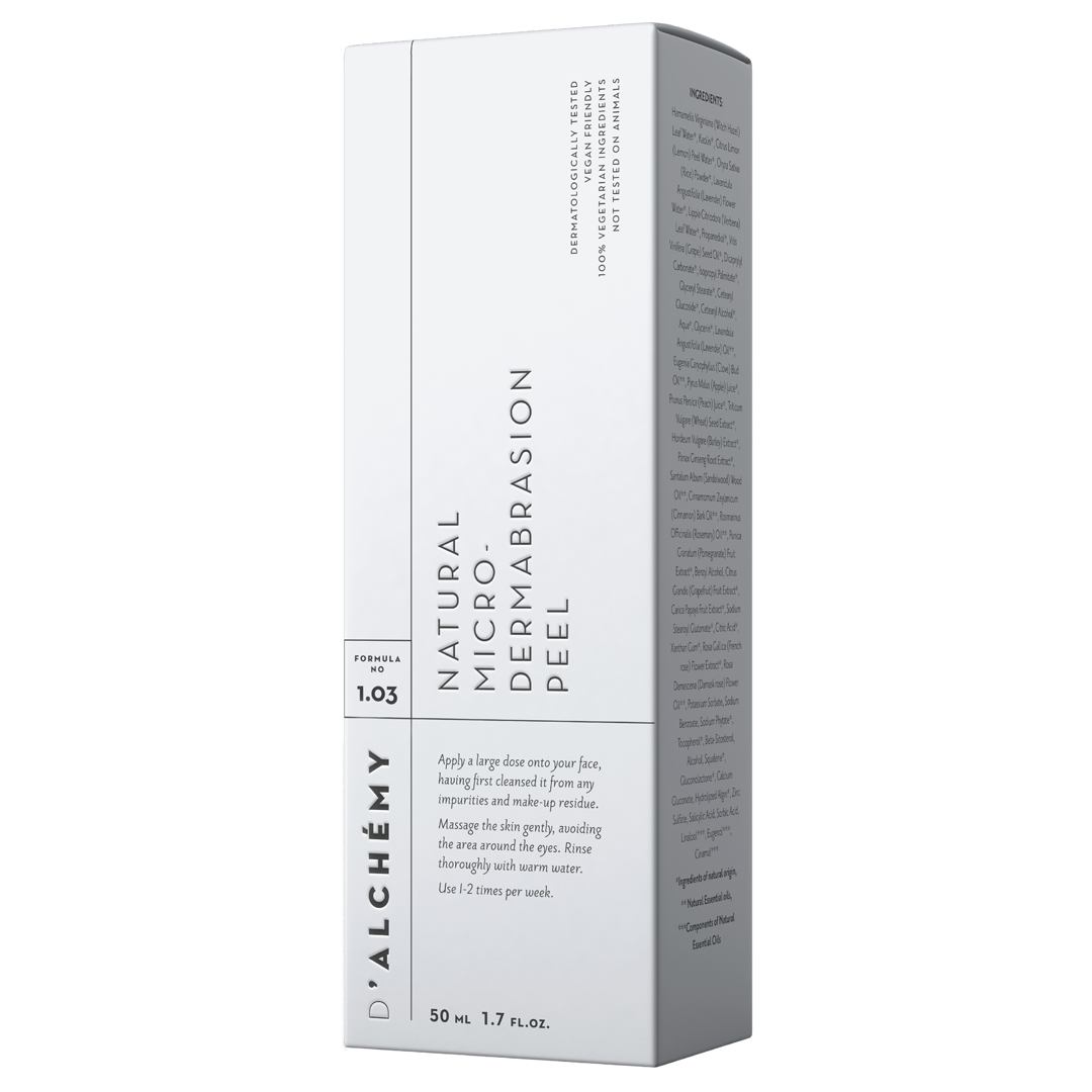 D'ALCHÉMY Natural Micro-Dermabrasion Peel Peeling do twarzy, 50 ml
