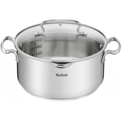 Garnek TEFAL Duetto+ G7194655 24 cm Stal nierdzewna 18/10 Indukcja Możliwość mycia w zmywarce 5 l