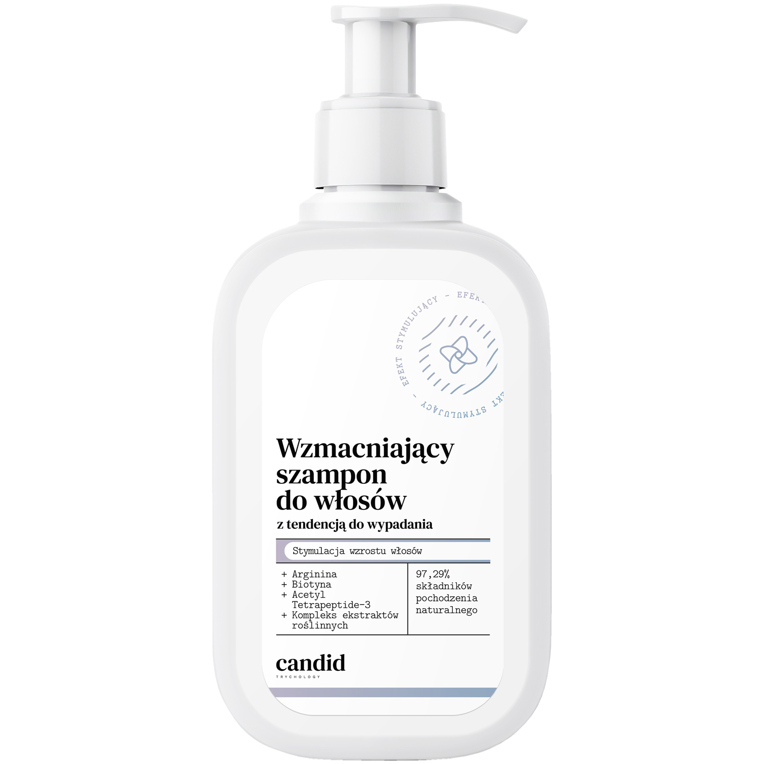 Candid Trycho wzmacniający szampon do włosów z tendencją do wypadania, 250 ml