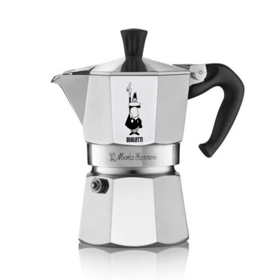 Kawiarka BIALETTI Moka Express 1 TZ Srebrno-czarny 50 ml