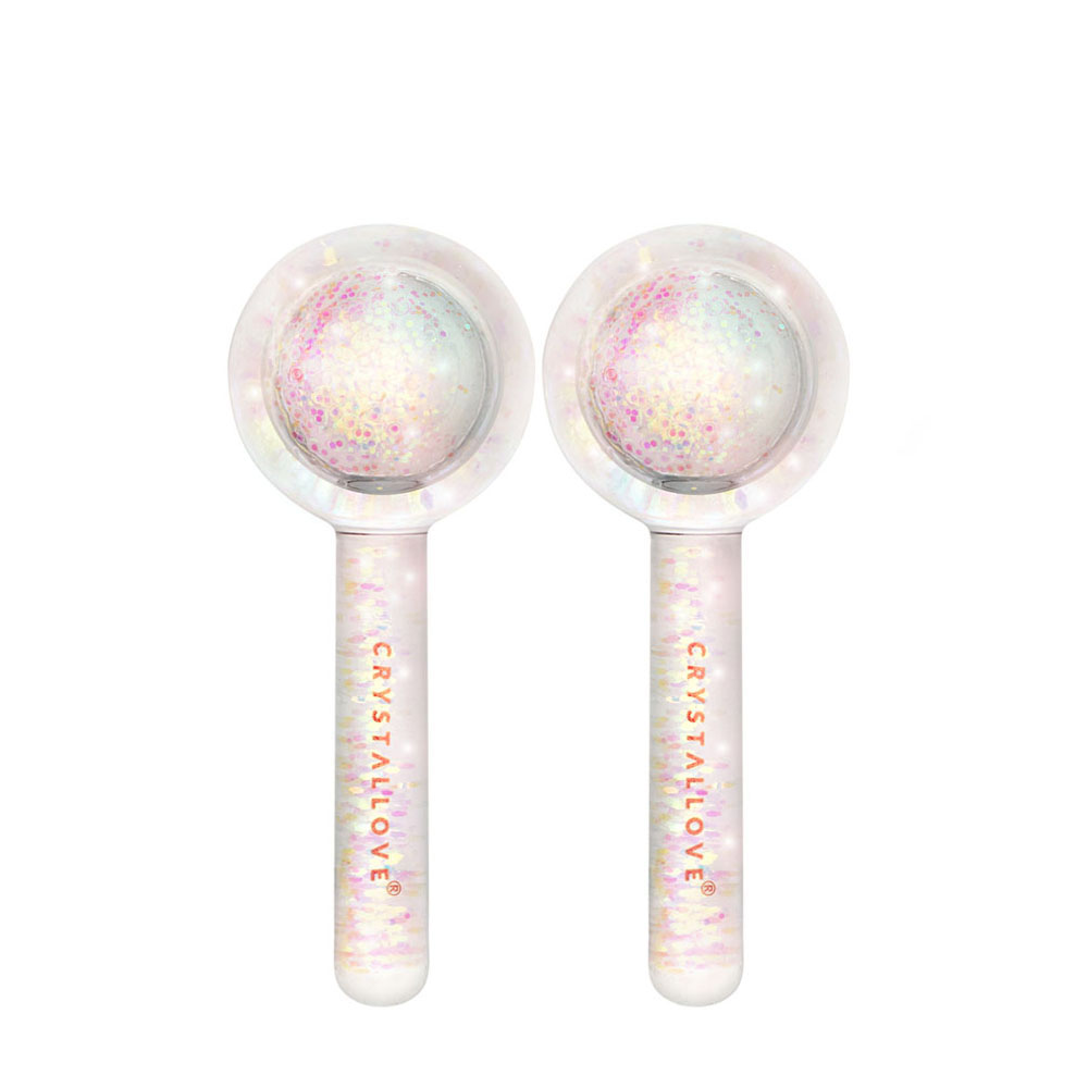 Crystallove Cryolift Ice Globes szklane kule do masażu twarzy, 1 szt.