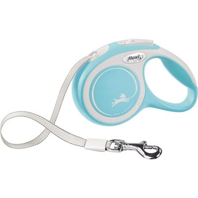 Smycz FLEXI New Comfort XS (3 m - 12 kg) Niebiesko-biały