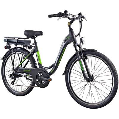 Rower elektryczny TORPADO Afrodite D18 26 cali Czarny