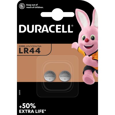 Baterie LR44 DURACELL (2 szt.)