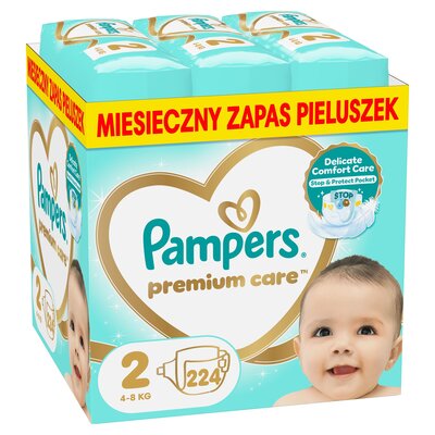 Pieluchy PAMPERS Premium Care 2 (224 szt.)