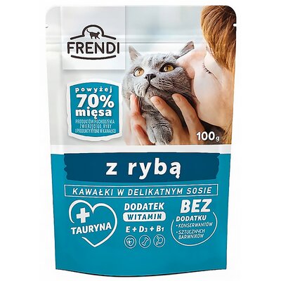 Karma dla kota FRENDI Ryba 100 g