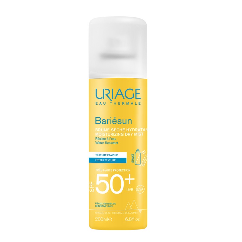 Uriage Bariesun wodoodporna mgiełka przeciwsłoneczna SPF50+, 200 ml